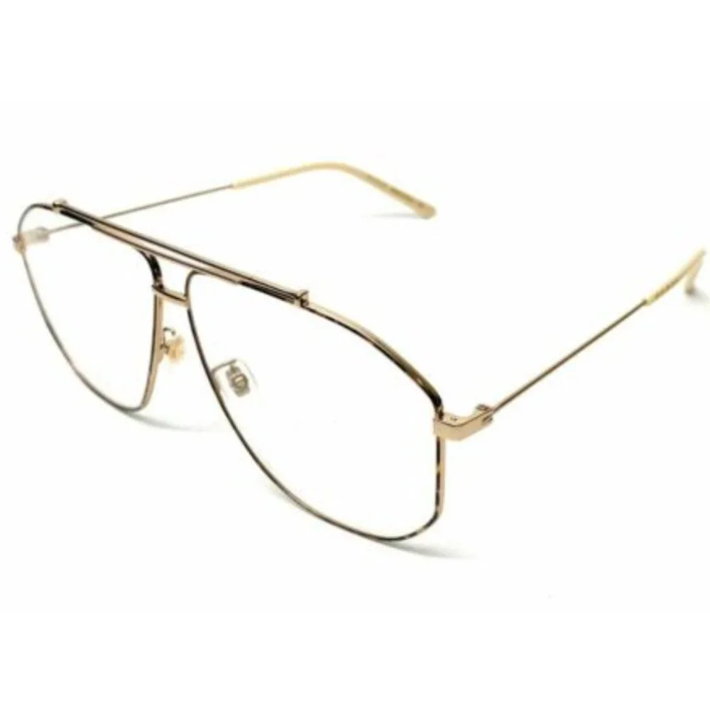 Gucci Men's Gold Eyeglasses!